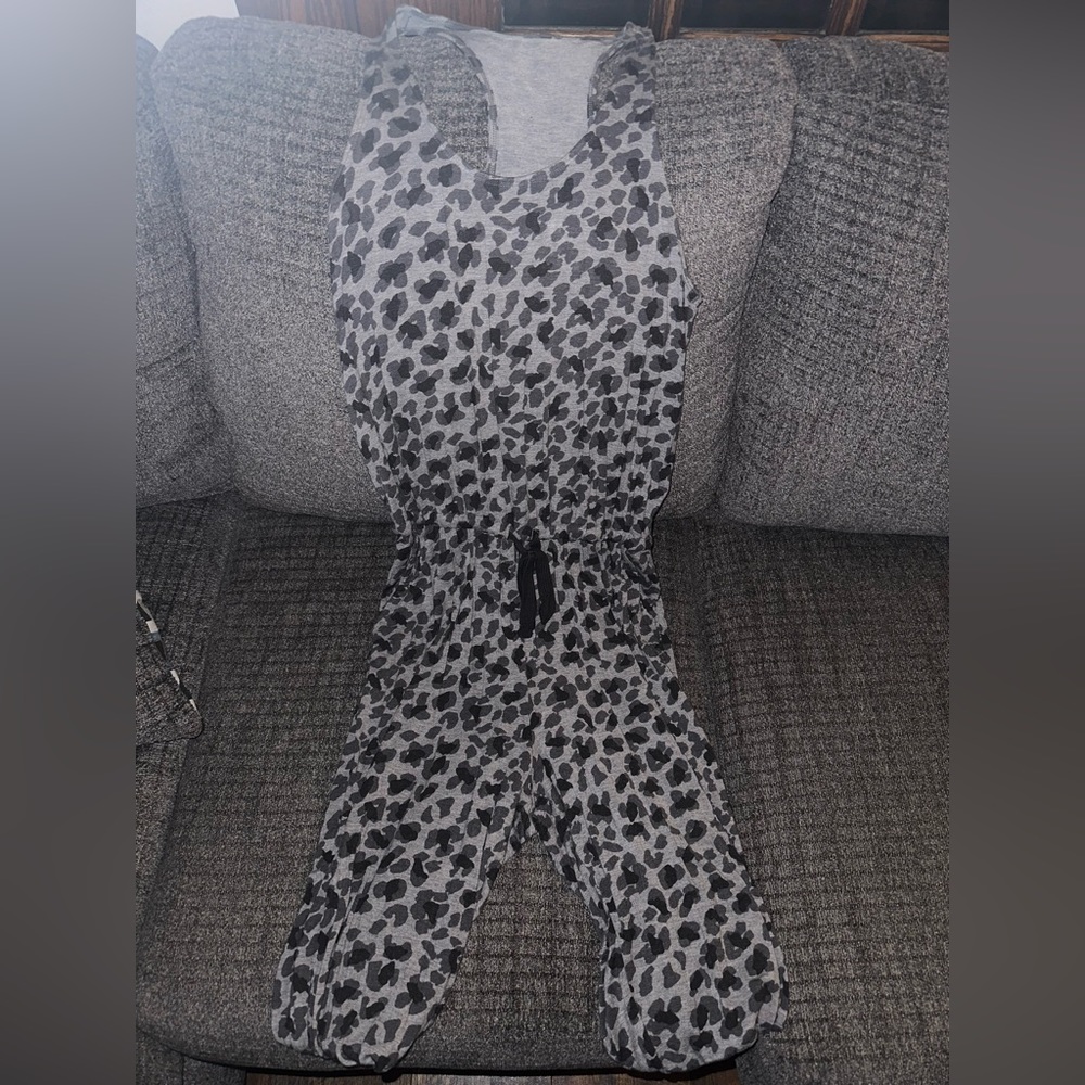 Full length romper (jogger style at bottom)